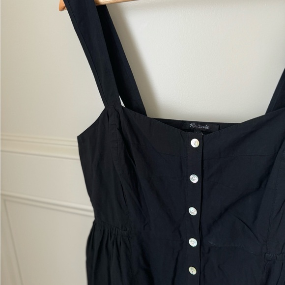 NWT Button Front Tiered Midi Dress - Picture 4 of 12